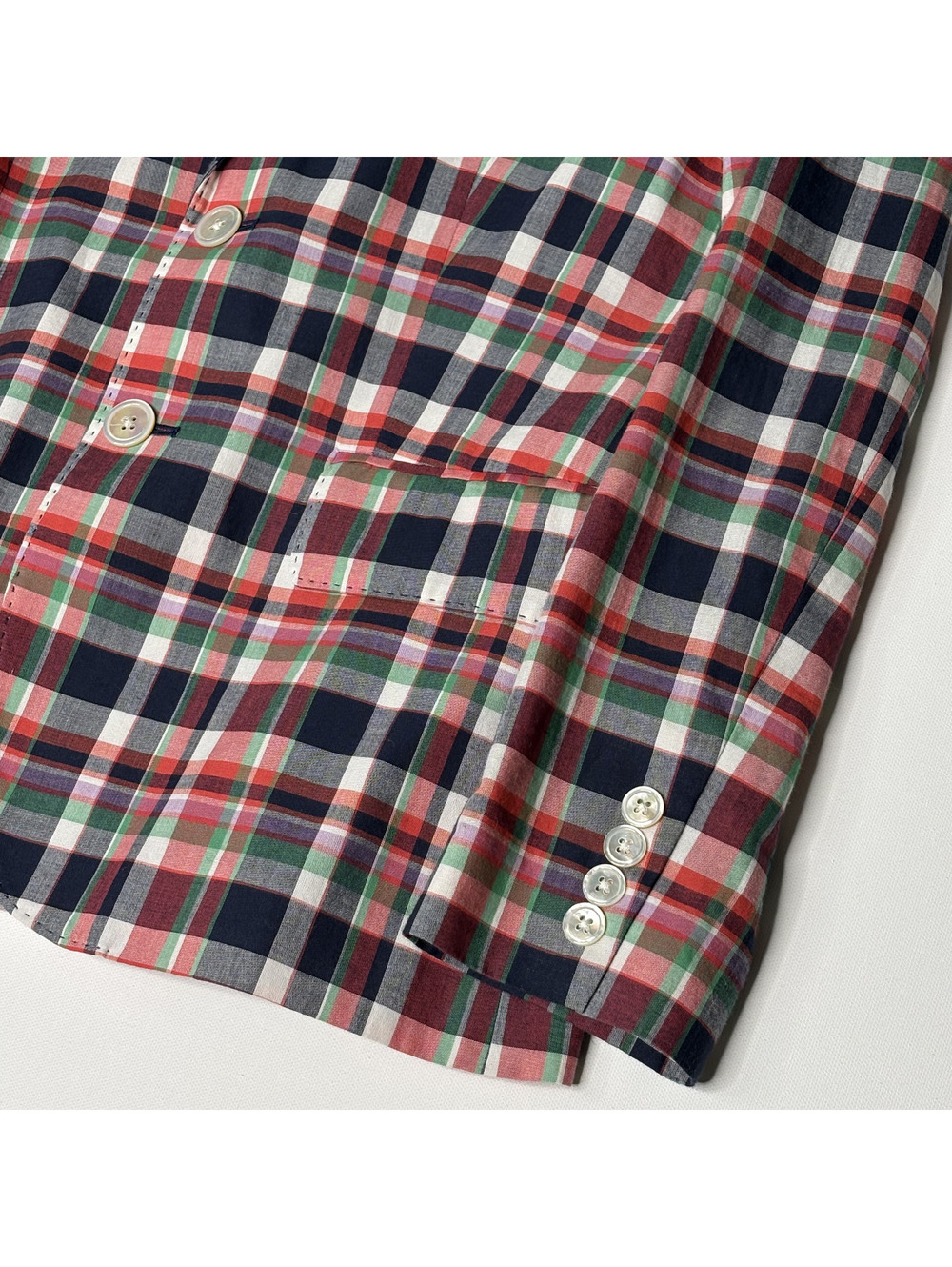 Vintage Polo Ralph Lauren Plaid Blazer & Shorts Suit Set - Picture 3 of 13